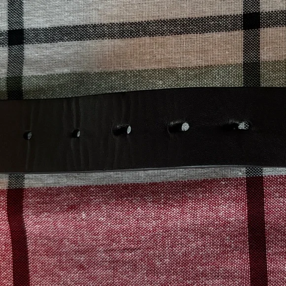 Nike Black Synthetic Leather Men’s Belt Size 38 - Picture 4 of 5